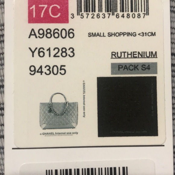 *HOST PICK* AUTH Chanel Calf Top Handle Tote Bag - Picture 7 of 8